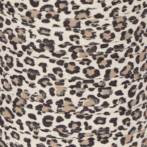 Gift ribbon leopard print for