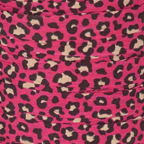 Decorative ribbon, leopard