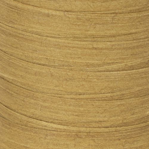 Brown gift ribbon, curled