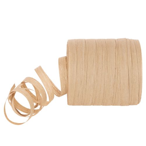 Curling ribbon natural fiber gift ribbon 10mm 100m buy online | Floristik24.ie