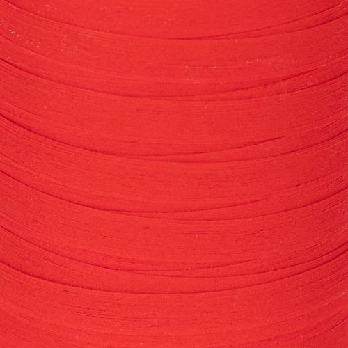 Red curling ribbon,