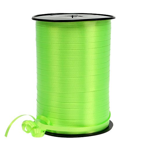 Floristik24 Curling ribbon apple green 4.8mm 500m