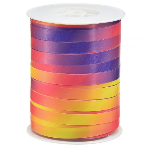 Curling Ribbon Colorful Gradient Gift Ribbon Yellow, Pink, Purple 10mm 250m