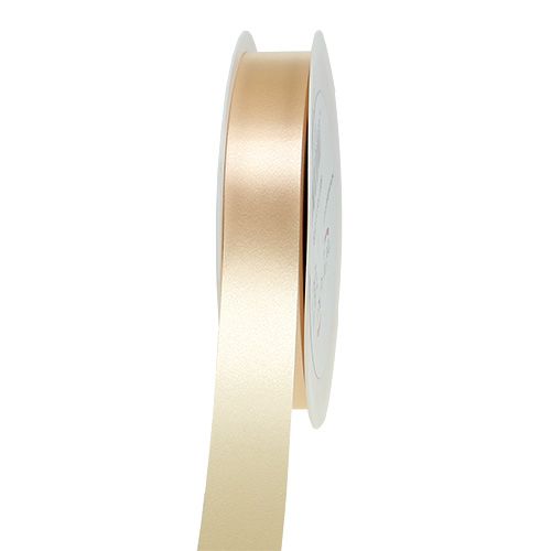 Floristik24 Gift ribbon curling ribbon cream 25mm 100m