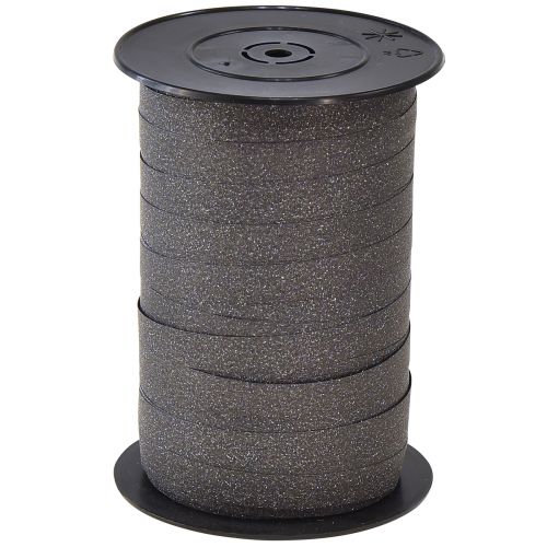 Decorative ribbon Magnetico Metallic Black 10mm 100m