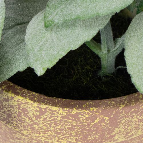 Product Artificial herb pot with decorative herbs for kitchen, garden, balcony or terrace, 15m³, 3 pieces