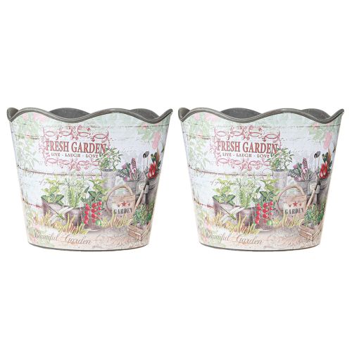 Product Herb pot flower pot plastic Fresh Garden H13.5cm 2pcs