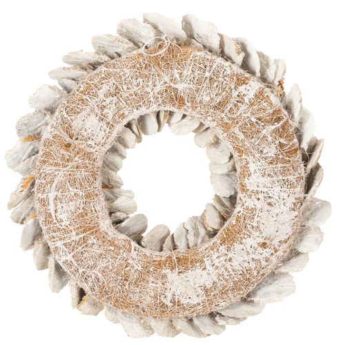 Wreath Tree Sponge Natural Decoration 37cm | Floristik24.ie