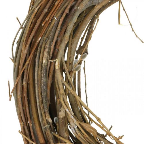 Floristik24 Wreath willow door wreath willow wreath deco wreath nature Ø40cm