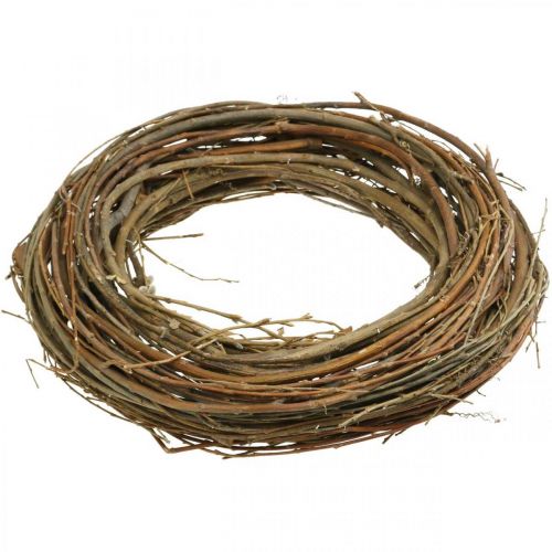 Floristik24 Wreath willow door wreath willow wreath deco wreath nature Ø40cm