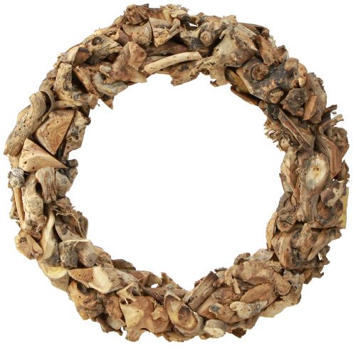 Floristik24 Wreath Root Wood Natural Wooden Wreath Rustic Table Decoration Ø40cm