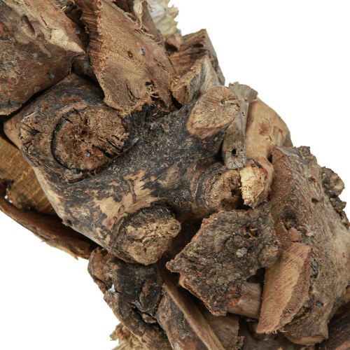 Floristik24 Wreath Root Wood Natural Wooden Wreath Rustic Table Decoration Ø40cm