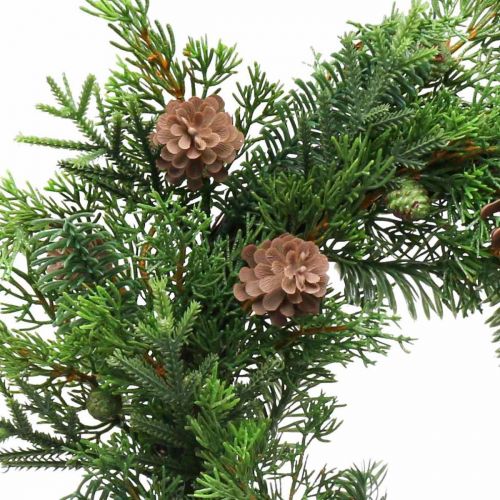 Product Christmas wreath with cones Advent wreath artificial Ø40cm