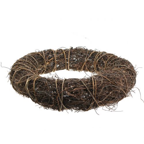 Floristik24 Vine wreath with willow Ø30cm