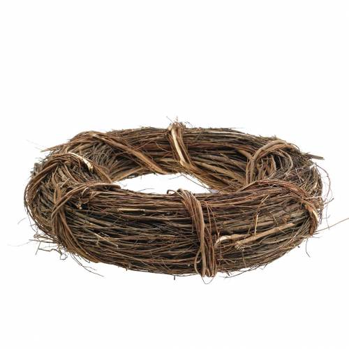 Floristik24 Decorative wreath willow Ø40cm nature