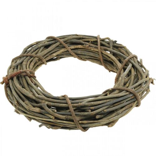 Floristik24 Decorative wreath made of branches natural Ø40cm natural wreath