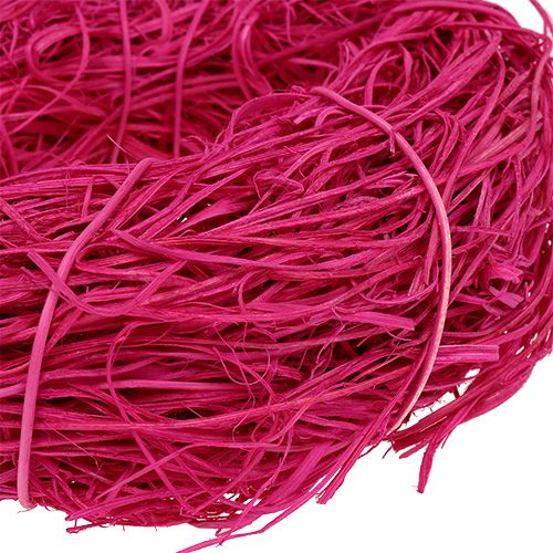 Floristik24 Rattan wreath Ø20cm pink 1p