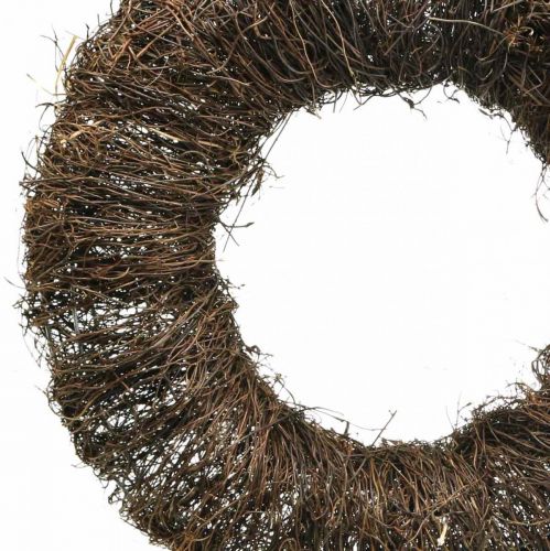Floristik24 Vine Wreath Large Brown Wreath made of vine branches Natural wreath wood Ø45cm