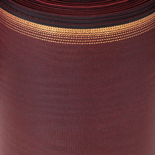 Wreath ribbon Bordeaux Moiré 125mm decorative ribbon | Floristik24.ie