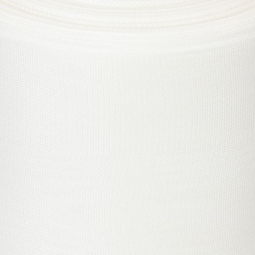 Product White wreath ribbon, high quality, 75mm x 25m - decorative ribbon for floristry and funeral services, ideal for printing.