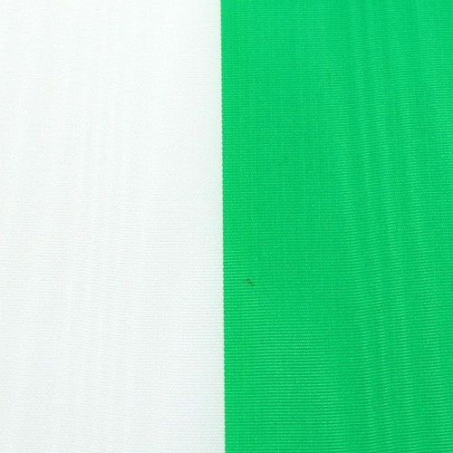 Product Wreath ribbons moiré green-white 150mm 25m
