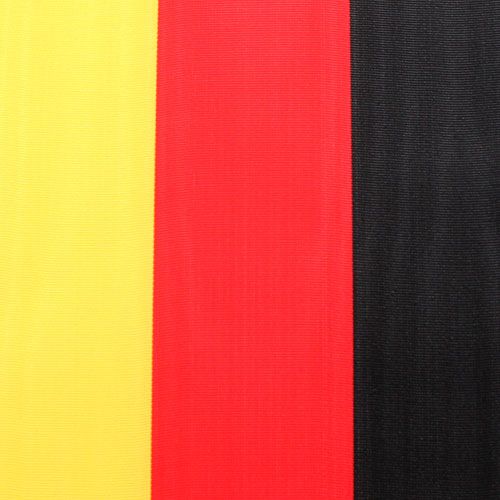 Product Moiré wreath ribbons 150mm black-red-gold with French moiré effect, 25m roll for decoration and funeral services