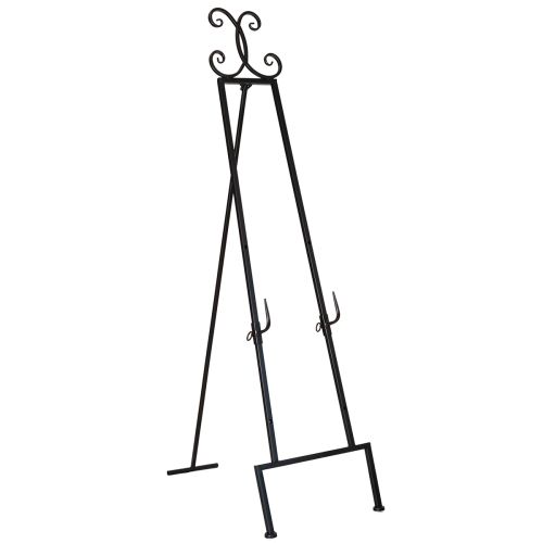 Decorative wreath holder with stable base, perfect as a versatile accessory, 118cm