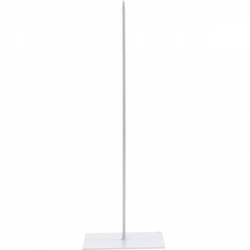 Floristik24 Wreath holder white metal wreath stand H30cm