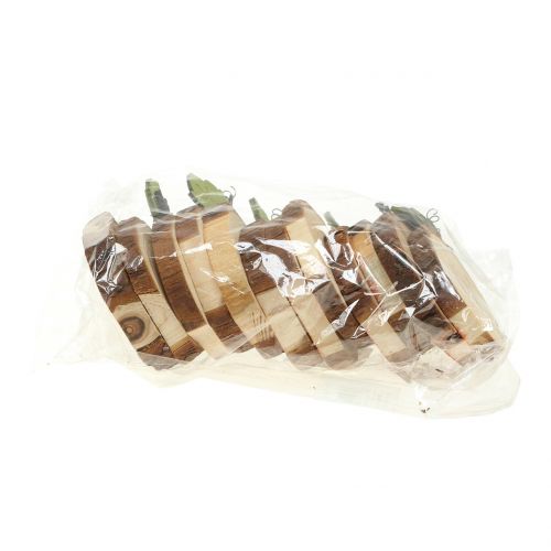 Floristik24 Pumpkin mix made of wood 6cm 12pcs