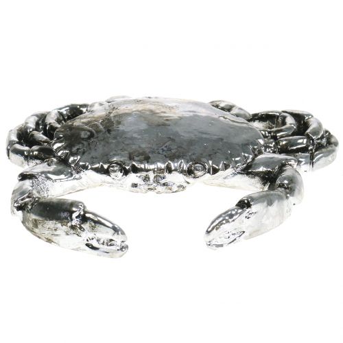 Floristik24 Deco cancer antique silver 12cm