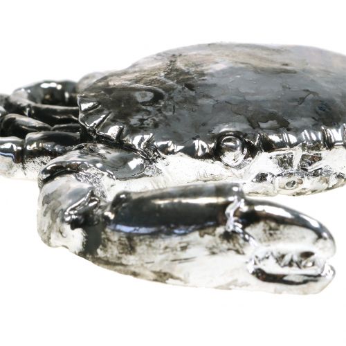 Floristik24 Deco cancer antique silver 12cm