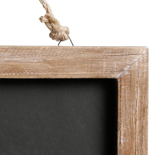 Floristik24 Chalkboard for hanging vintage wooden board natural 40×30cm