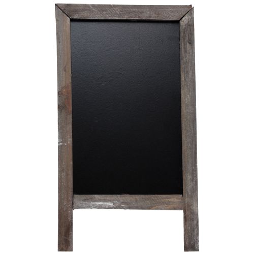 Product Chalkboard double board wooden board vintage stand 18x32cm