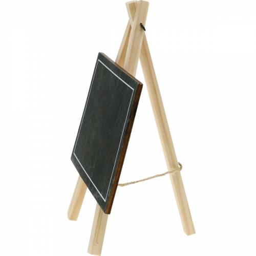 Floristik24 Chalk board, table decoration, deco board, wedding decoration, wooden board 6pcs