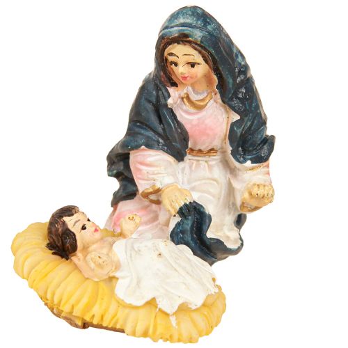 Product Nativity Figures Set 11 Colorful Figures Hand-Painted 3.5-9.5cm