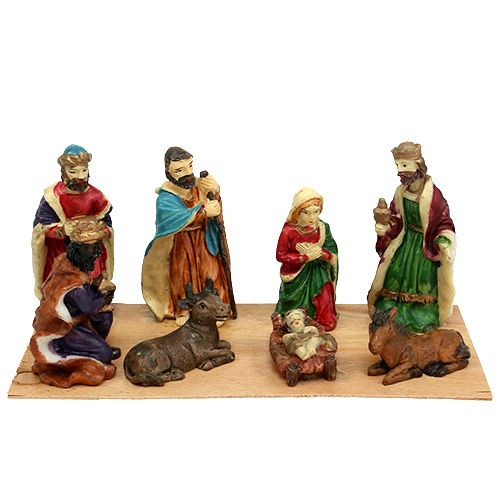 Floristik24 Nativity figurines set with 8 figures