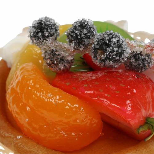 Floristik24 Tart mandarine artificial Ø8cm