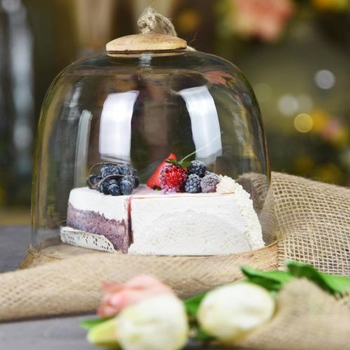 Floristik24 Piece of cake blueberry artificial 10cm