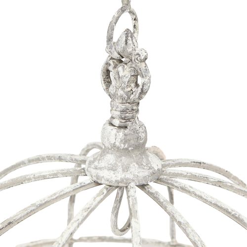 Floristik24 Kitchen Crown Kitchen Hanger Metal White Shabby Chic Ø31.5cm