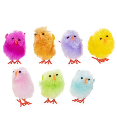 Floristik24 Easter chick set for cheerful spring decorations and crafts, 4cm, 10 pieces