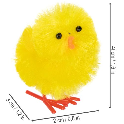 Product Easter chick set for cheerful spring decorations and crafts, 4cm, 10 pieces