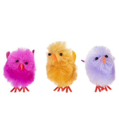 Product Easter chick set for cheerful spring decorations and crafts, 4cm, 10 pieces