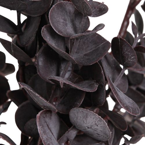 Product Artificial Eucalyptus Decoration Branches Eucalyptus Violet 38cm 3pcs