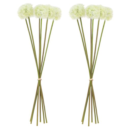 Floristik24 Artificial Dandelion Artificial Flowers White 48cm 12pcs