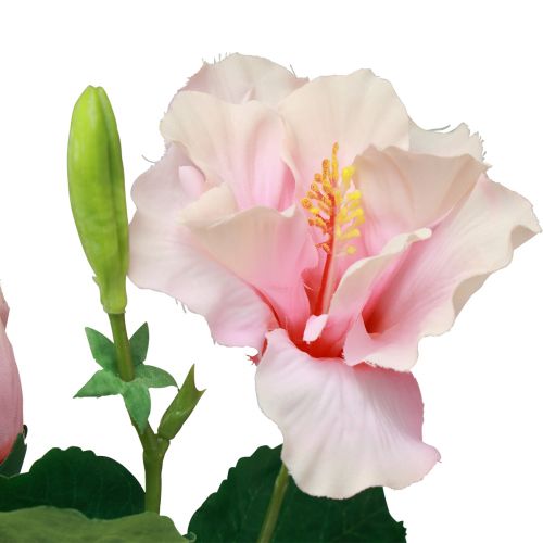 Floristik24 Artificial Flowers Hibiscus Pink 62cm