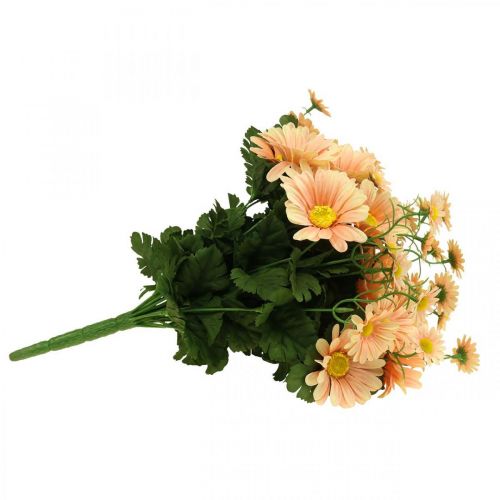 Floristik24 Artificial daisies artificial flower bouquet Orange Peach 44cm
