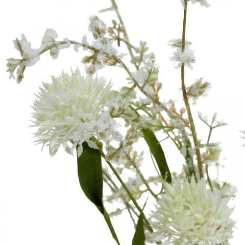 Floristik24 Artificial Meadow Flower White Silk Flower Bouquet Artificial flowers