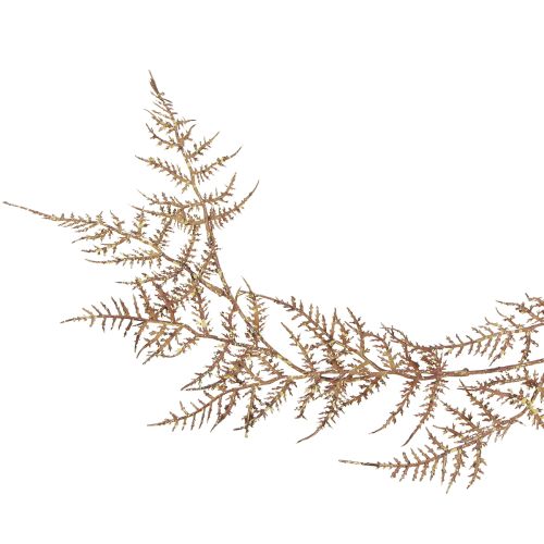 Product Artificial Fern Brown Artificial Fern Autumn Decoration 72cm