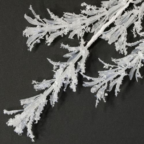 Product Artificial winter branch decoration frost winter decoration white 124cm