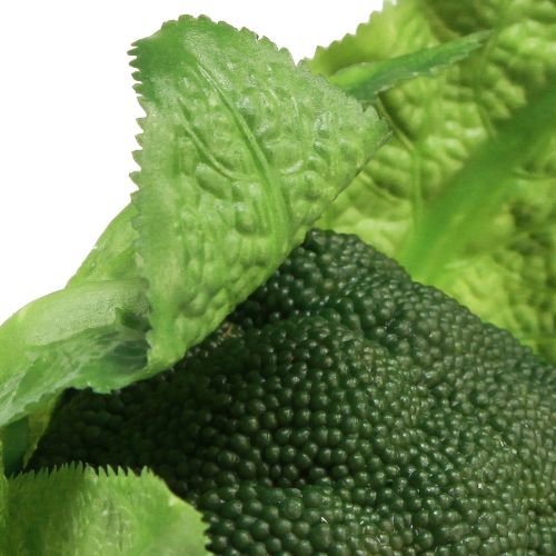 Product Artificial broccoli vegetable decoration in green Ø12cm H15cm